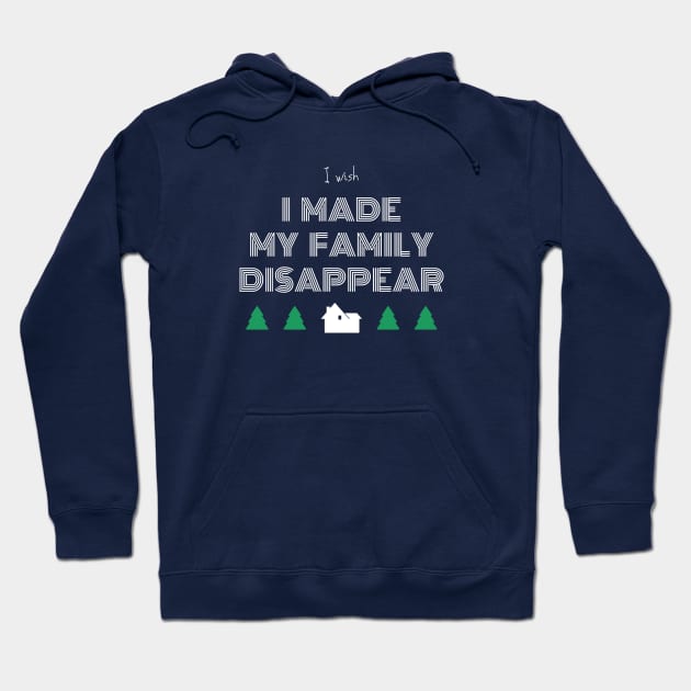 Xmas Exhaustion by Family Love Hoodie by davidisnoartist